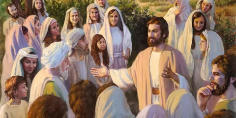 Иисус Христос и дети: наставление учеников.